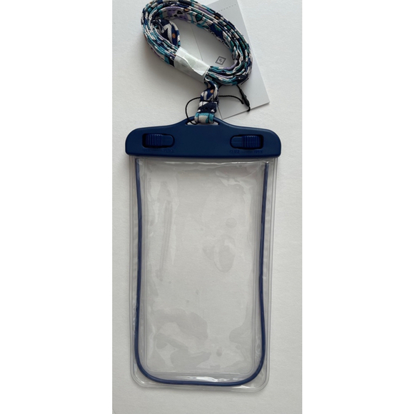 Vera Bradley Handbags - Vera Bradley Waterproof Phone Pouch Lanyard NWT Summer Waterpark Protector